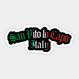 San Vito lo Capo, Italy Sticker